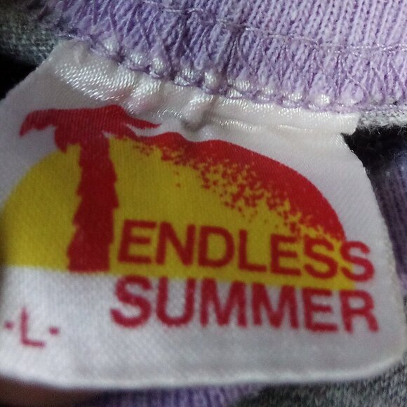 Vintage Lake Tahoe Script Spell Out Raglan T-Shirt - Picture 3 of 5